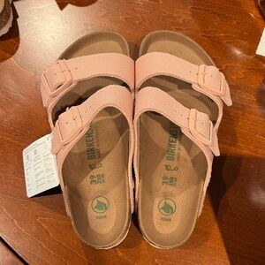 Birkenstock Arizona Vegan Textile Soft Pink